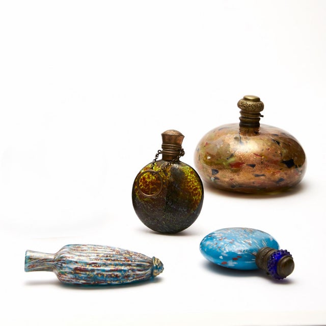 Late 19th Century Venetian Sent Bottles from Artistica Barovier, Set of 4 For Sale - Image 12 of 12