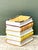 Vintage Italian Glazed Ceramic Books Low Stool For Sale - Image 9 of 18