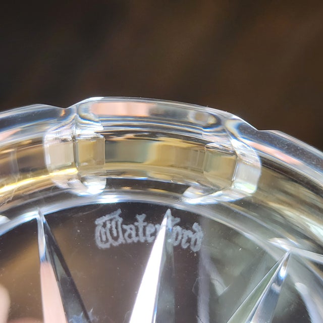 1960s Creamer Pitcher and Sugar Bowl Set Tralee by Waterford Crystal For Sale - Image 12 of 14