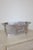 1930 Pewter Jardinière by GAB, Sweden. Oval shape with decorative small handles on each side and a laying figurine with...