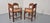 Set of 4 dining room chairs by Mikael Laursen in solid teak with leather-covered seats. I have official proof of...