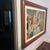 1970s Extra-Large, Mid Century Modern Lin Zhi, b.1936 Dunhuang Style Ceramic Tile Mural Triptych - 82”x58”x3.5” Signed, 1970’s, India/ Chinese Cave For Sale - Image 5 of 11
