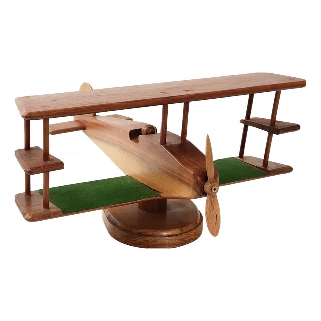 Vintage Turning Plane on Base in Teak, 1960s For Sale