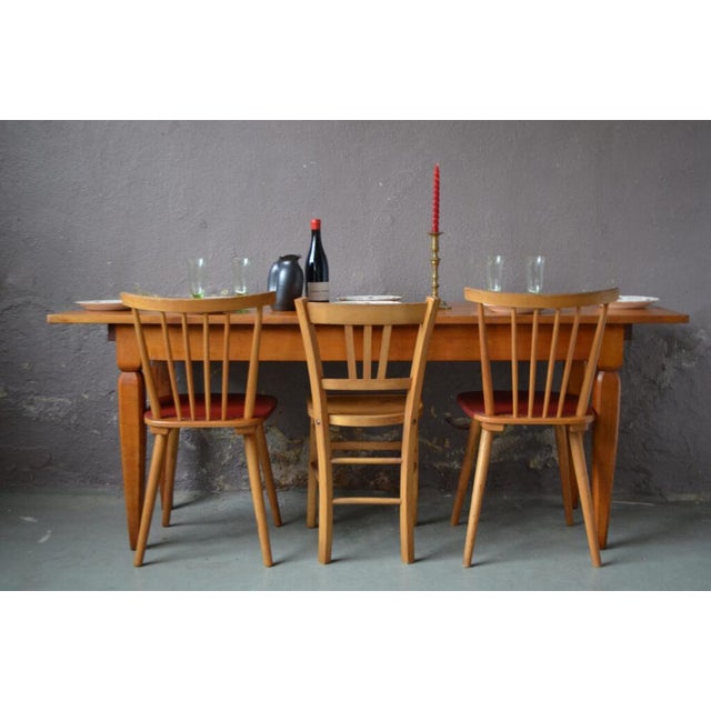 Authenticity and soft simplicity rhyme with this old farm or beautiful bistro table. The big sobriety of its lines touches...