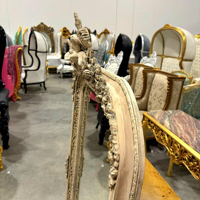 1990s French Style Birds Floor Mirror For Sale In Miami - Image 6 of 12