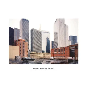 Thomas Struth 'Dallas Parking Lot, Dallas' Photography Gray USA Offset Lithograph