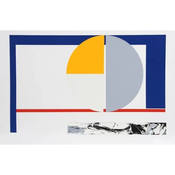 Artist: Budd Hopkins, American (1931 - ) Title: Jutland III Year: 1979 Medium: Serigraph, signed and numbered in pencil...