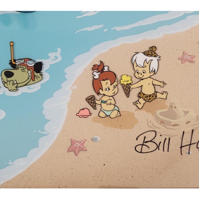 Rare Ap 2/50 Hand Signed Cel "Endless Summer" by Bill Hanna & Joe Barbera For Sale - Image 9 of 18