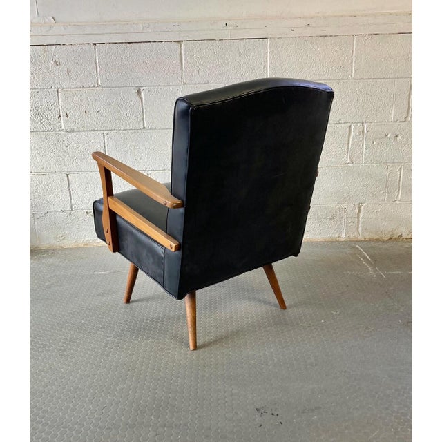 Vintage Mid Century Rocker Chair For Sale - Image 4 of 6