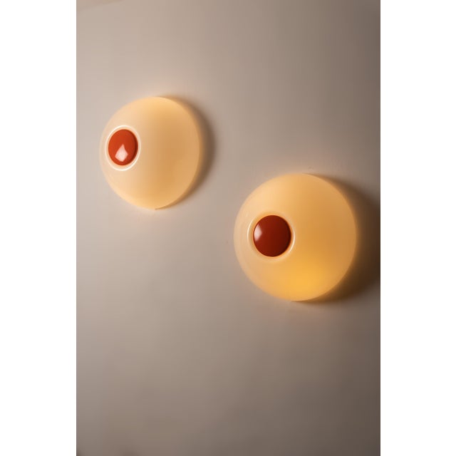 Mushroom Wall Lights by Elio Martinelli, Italy, 1970s, Set of 2 For Sale - Image 10 of 10