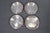Late 19th Century Mid-19th Century C. Balaine Paris French Silver-Plated Wine Bottle Coasters - Set of Four For Sale - Image 5 of 7