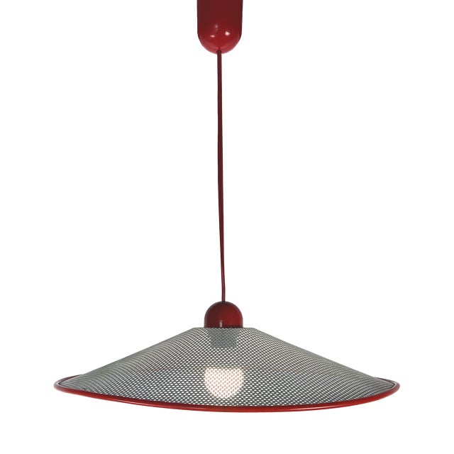 Vintage Italian Pendant Lamp, 1980s For Sale