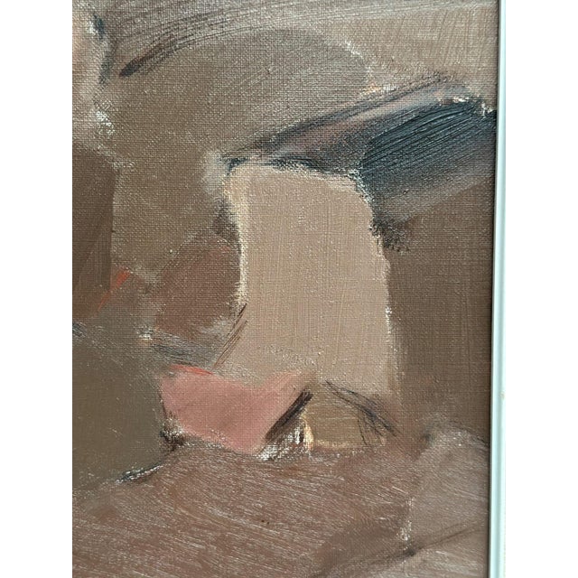 Rolf Magnusson, Muted Landscape, 1950s, Oil on Canvas, Framed For Sale - Image 16 of 18