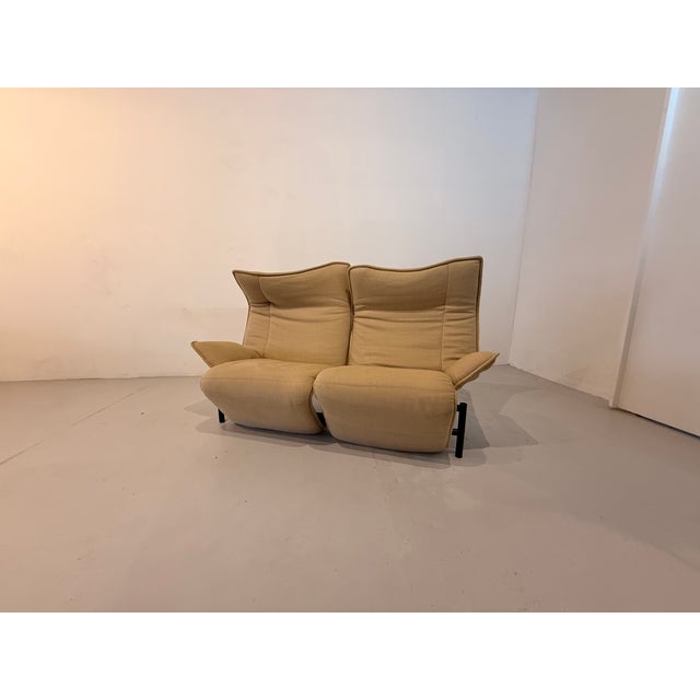 Veranda 2-Seater Sofa from Cassina, 1980s, in Very Good conditions. Designed 1980 to 1989 I have official proof of...