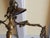 Antique Gothic Brass Dragon Griffin Chandelier, 1890s For Sale - Image 10 of 11