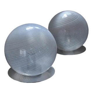 Table Lamps by L. Diaz De Santillan for Venini, 1970, Set of 2 For Sale