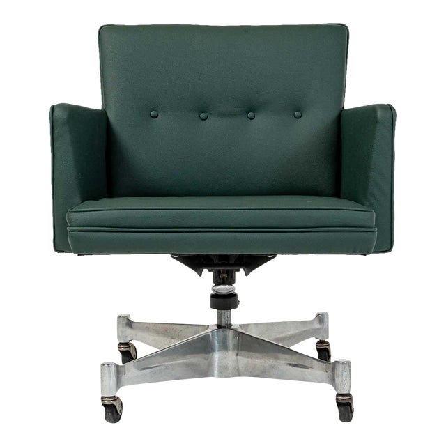 George Nelson Low-Back Executive Tilt-Swivel Chair for Herman Miller For Sale