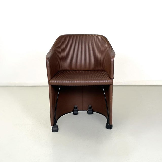 1980s Italian Modern Artona Armchair attributed to Afra and Tobia Scarpa for Maxalto, 1980s For Sale - Image 5 of 16