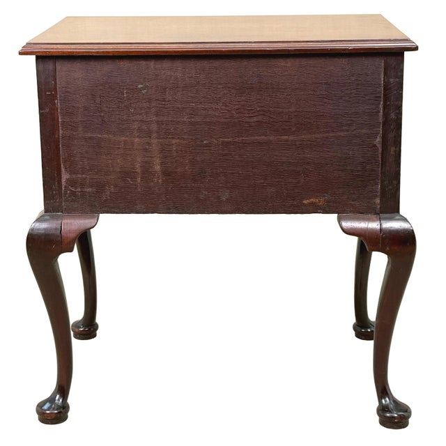 18th Century Georgian Mahogany Lowboy, 1720 For Sale - Image 10 of 13