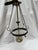 Hollywood Regency Vintage Bell Jar Pendant Lantern Light For Sale - Image 3 of 13