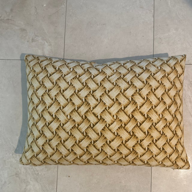 2020s Handcrafted Decorative Pillow Case For Sale - Image 5 of 6