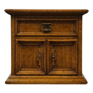 Drexel Heritage Velero Collection Italian Neoclassical 26" Cabinet Nightstand 402-620-1 For Sale