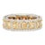 4.17 Ct Natural Yellow Diamond Eternity Band Size 6.5 For Sale