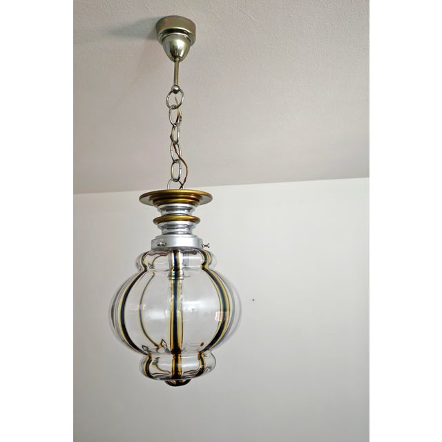 Murano Glass Pendant Lamp by Toni Zuccheri, 1970s For Sale - Image 14 of 18