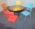 Vintage Mid-Century Stamped-Steel Strap/Slat-Back Patio Dining Chairs (Bistro/Café Form), 1950s–60s. For Sale - Image 10 of 11