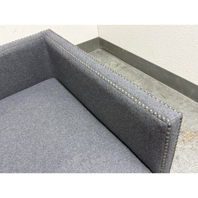 Four Hands Mercury Double Chaise For Sale - Image 10 of 12