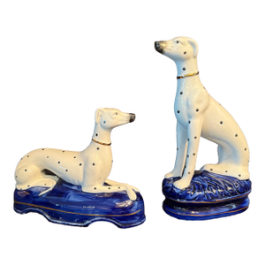 Dalmation Dog Set Ceramic