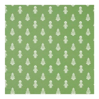 Sanderson Dabu Fabric in Spirulina For Sale