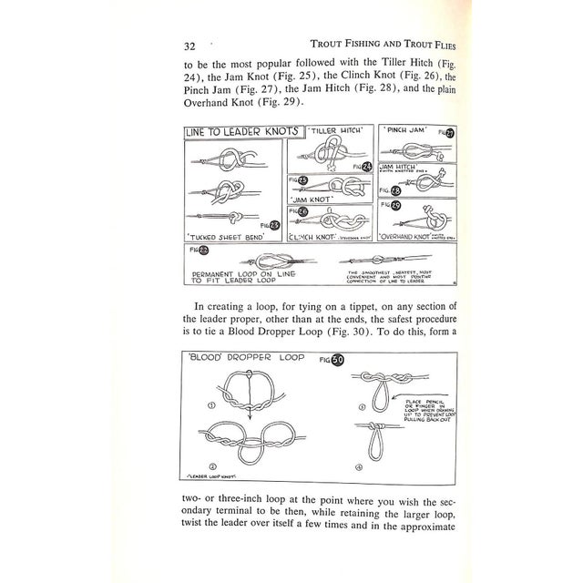 "Trout Fishing and Trout Flies" 1957 Quick, Jim For Sale In New York - Image 6 of 12