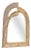 Vintage Bamboo Wall Mirror from Vivai Del Sud For Sale