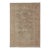 Large Turkish Angora Oushak Rug With Soft Green Field and Rust Accents For Sale