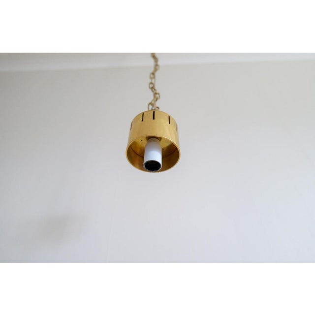 Reflex Pendant Light in Brass by Pierre Forssell for Skultuna, Sweden, 1960s For Sale - Image 16 of 18