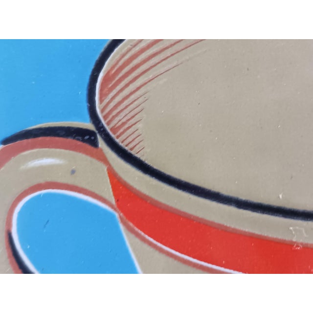 Metal Authentic Vintage Maxwell House Restaurant Enamel on Steel Sign For Sale - Image 7 of 9