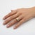 1990s 14k Gold Oval Signet Ring With Heart-Shaped Diamond, Size 6.5 For Sale - Image 11 of 11
