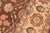 1990s Art Nouveau 1990's Floral Pak-Persian Brown/Beige Wool Rug - 6'2'' X 9'2'' For Sale - Image 5 of 9