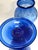 Blue Large Pair Antique Murano Cobalt Blue Amphora Vases For Sale - Image 8 of 11
