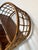 1970's Vintage Coastal Bamboo Rattan Arched Etagere Shelf For Sale - Image 13 of 14