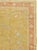 Yellow Coral Antique Oushak Rug no. 10791 For Sale - Image 4 of 8