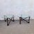 Mid-Century Modern 20th Century Coffee Tables in Wood and Glass, Set of 2 For Sale - Image 3 of 13