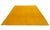 Contemporary 7'x9'9" Hand-Knotted Ariana Overdyed Rug – Yellow Geometric Wool Area Carpet For Sale - Image 3 of 8