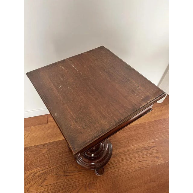 Wood 19th Century Mahogany Coffee Table For Sale - Image 7 of 10