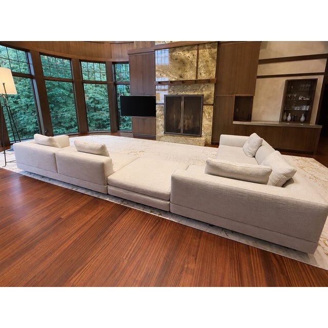 Contemporary Minotti Alexander Oversized Modular Sectional For Sale - Image 3 of 10