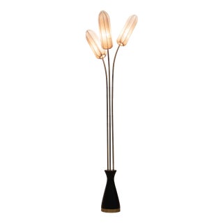 Swedish 3-Light Floor Lamp from Bergboms, 1950s For Sale