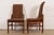 Henredon Mid-Century Modern Sculpted Oak High Back Dining Chairs, Set of Six For Sale - Image 9 of 13