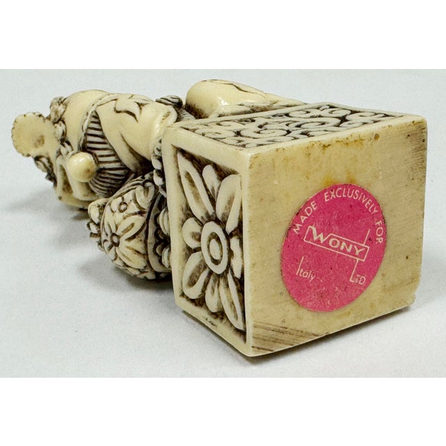 Vintage Resin Foo Dog Figure For Sale In Kansas City - Image 6 of 6