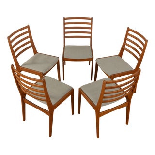 Dining Chairs, 1960s, Set of 5 For Sale